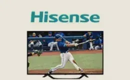 Téléviseur Hisense avec du sport en direct